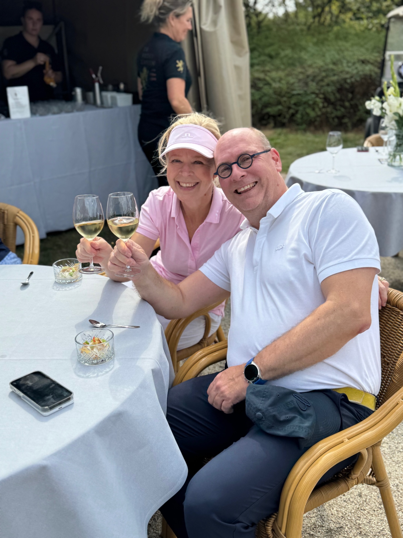 18 holes. Zes gangen. — XXLusive Golf Open, Culinair golfevenement. — foto 18 van 32