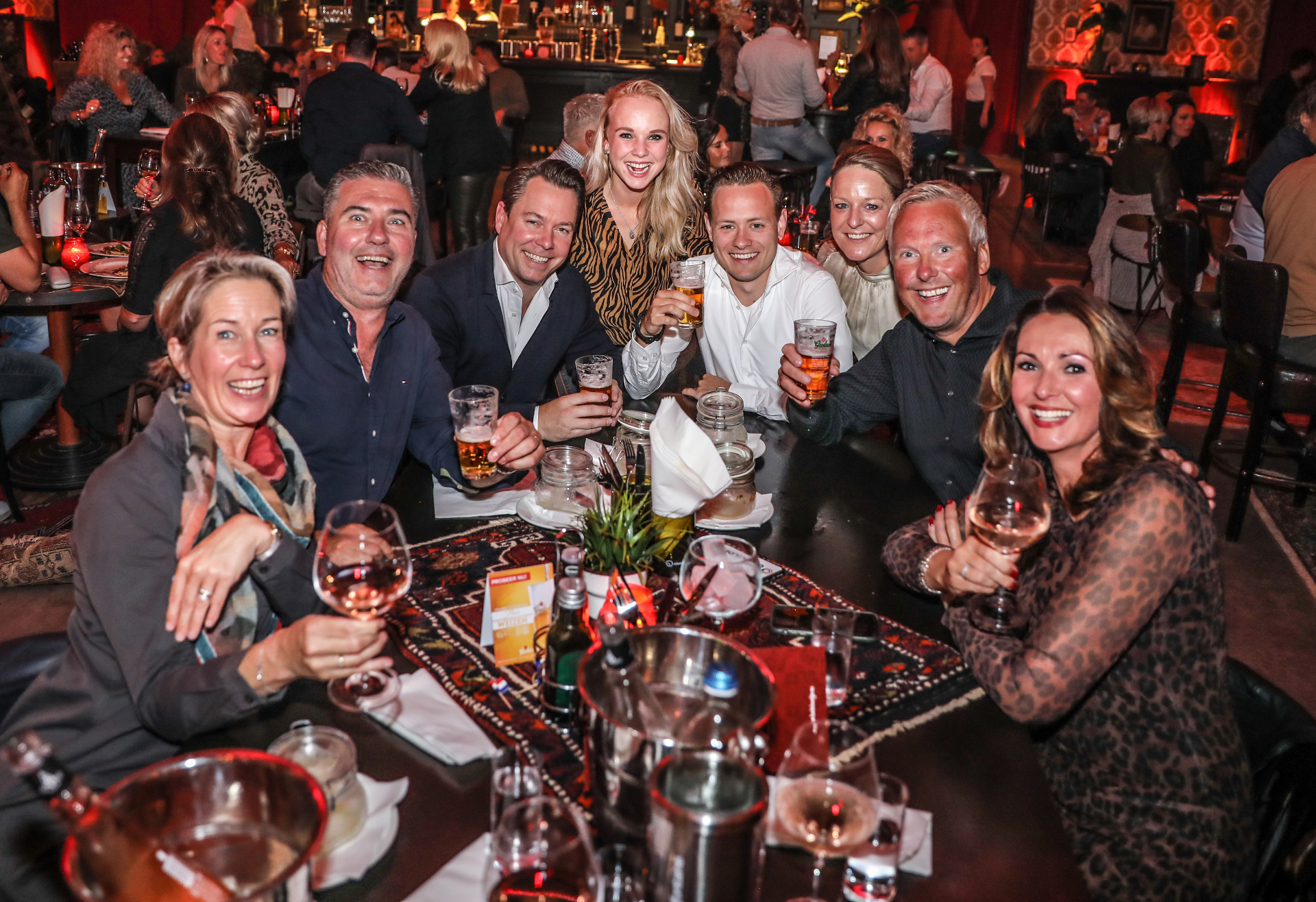 Pop-up restaurant Tante Leentje — Tante Leentje, Eigen kerstconcept. door evenementenbureau Ik wil Kippenvel