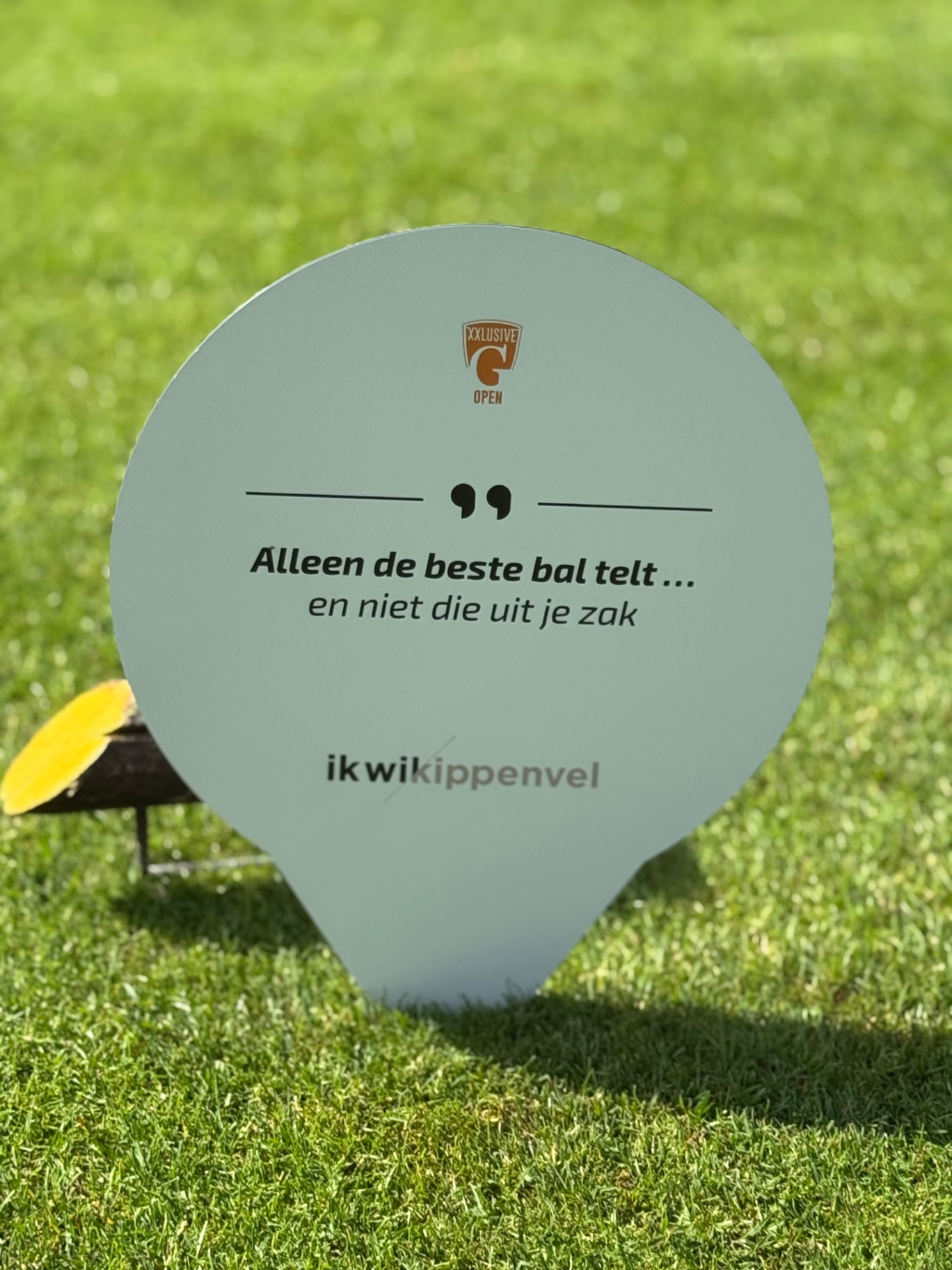 18 holes. Zes gangen. — XXLusive Golf Open, Culinair golfevenement. — foto 14 van 32
