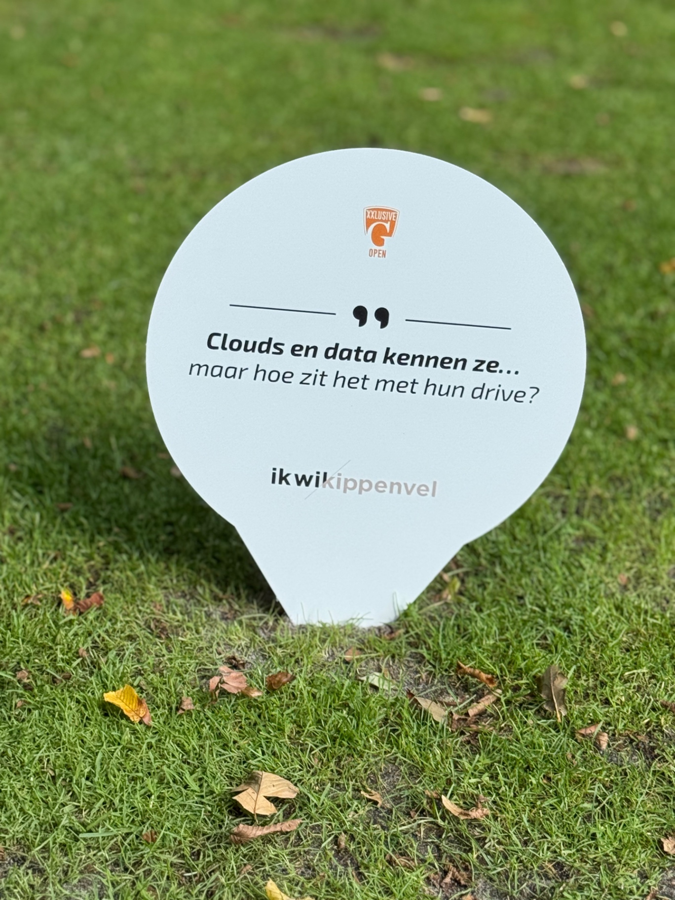18 holes. Zes gangen. — XXLusive Golf Open, Culinair golfevenement. — foto 13 van 32